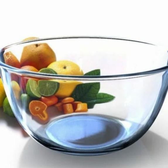 Mangkok Baskom/ Mangkok Kaca/ Mangkok Besar/ Mangkok Kaca Royalex 23Cm