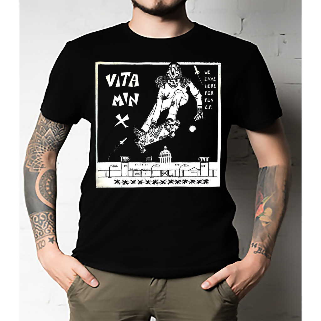 Vitamin X Kaos Klasik Semua Ukuran