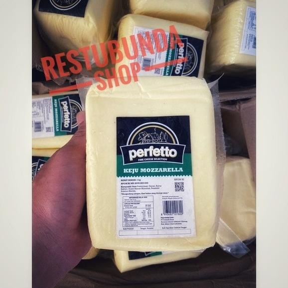 

Keju Mozarella Perfetto 1kg
