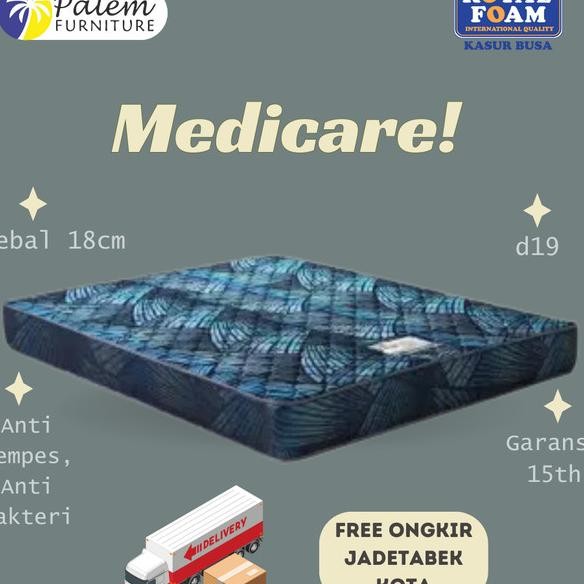 Kasur Busa Orthopedic Royal New Medicare Rebounded