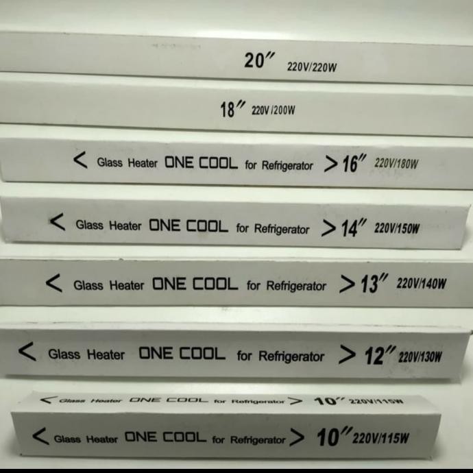 Terlaris Heater Kaca Kulkas 20" SALE