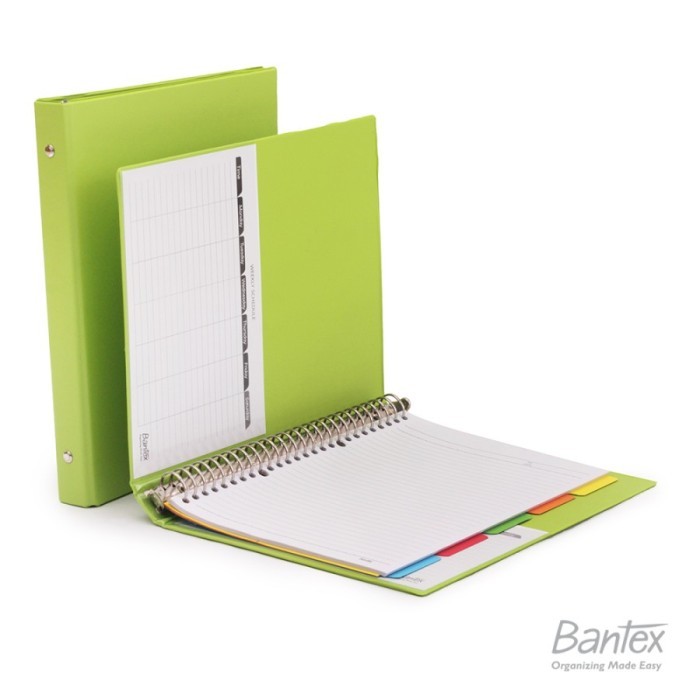 

Amberela Bantex School Binder B5 1326 Multiring / Buku Loose Leaf 26 Ring Besi