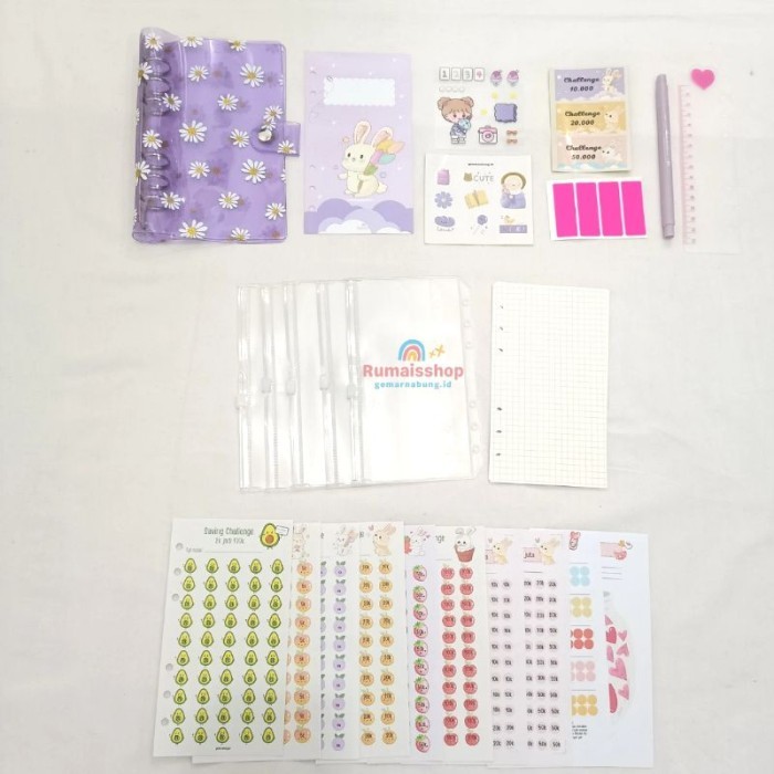 

Amberela Binder Keuangan Menabung Paket Lengkap A6