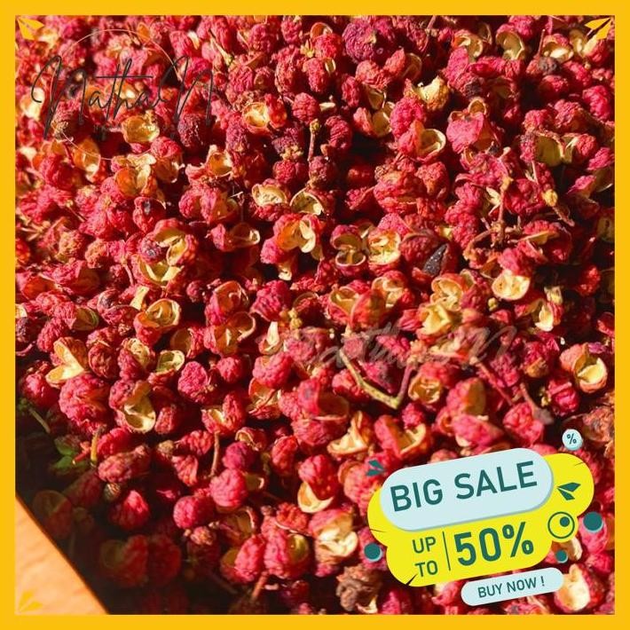 

HUAJIAO MALA MERAH SICHUAN / CHINESE SZECHUAN RED PEPPERCORN 100G TERMURAH BY NATHAN GROSIR