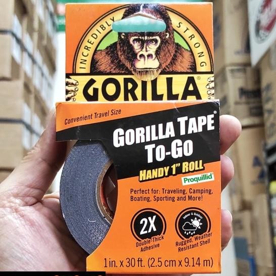 

Lakban Kain Glla Strong Cloth Tape To Go Handy 1 Inch Roll 2.5Cm 9M