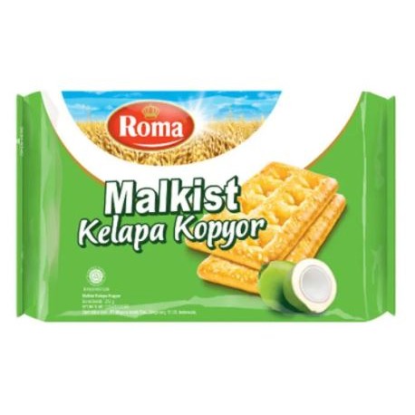 

ROMA MALKIST KELAPA KOPYOR 200GR - 010559
