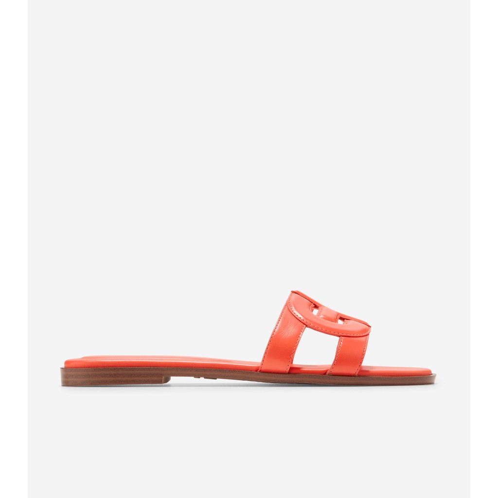 Cole Haan Women Chrisee Sandal - Sepatu Wanita (Orange)