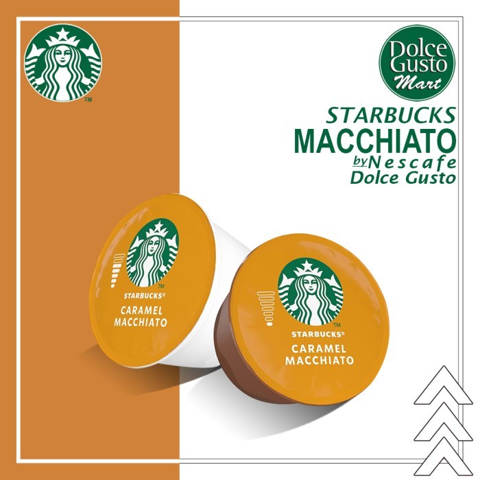 

Starbucks Capsule Nescafe Dolce Gusto Ndg Caramel Macchiato Original
