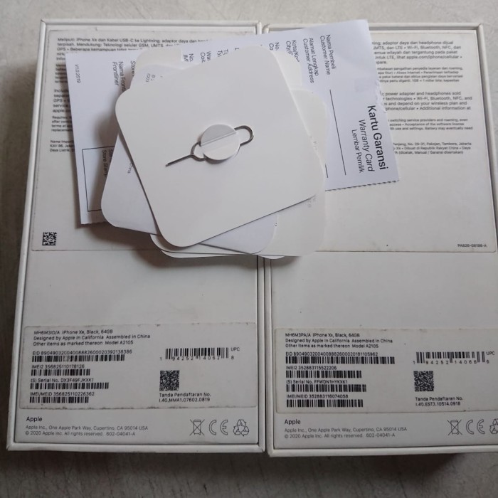 Dus Box iPhone XR Original Copotan IBOX