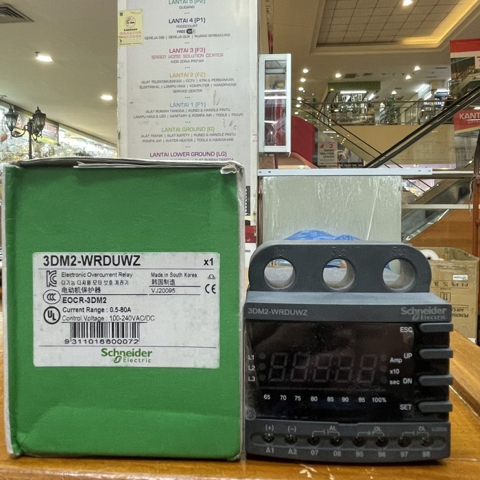 Electronic Over Current Relay Eocr 3Dm2-Wrduwz Genuine