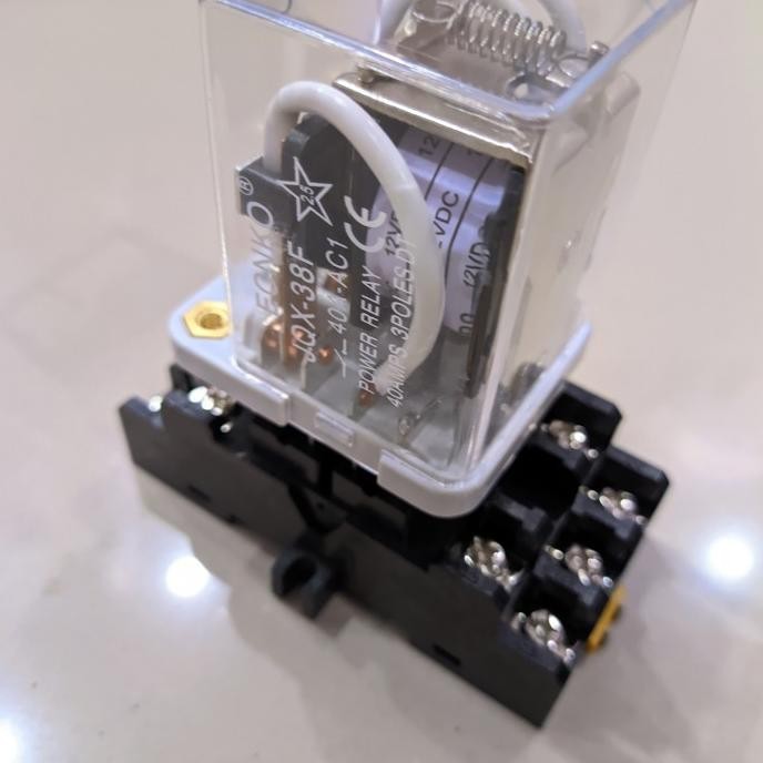 Power Relay Jqx-38F Jqx 38F 40A Baru
