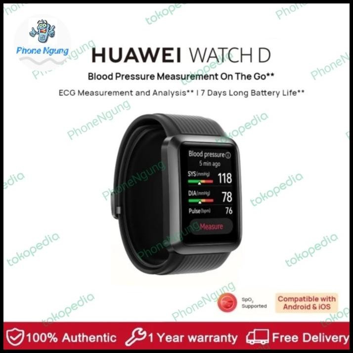 Huawei Watch D Smartwatch Blood Ecg