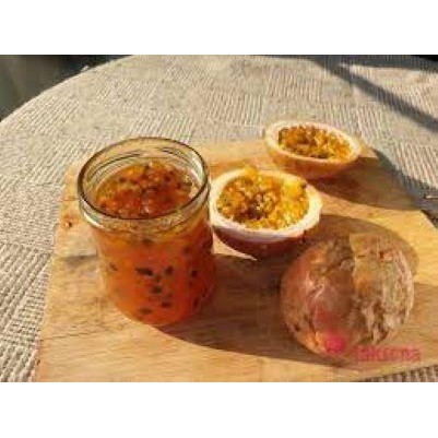 

Passion fruit jam Homemade Mirip Mixue Selai buah markisa halal enak