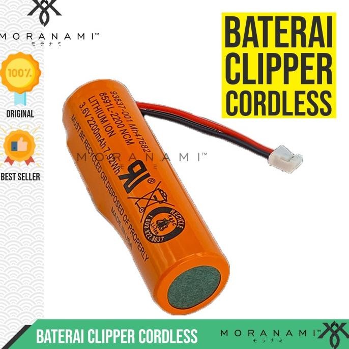 Baterai Clipper Cordless Alat Cukur Rambut Super Taper Magic Clip