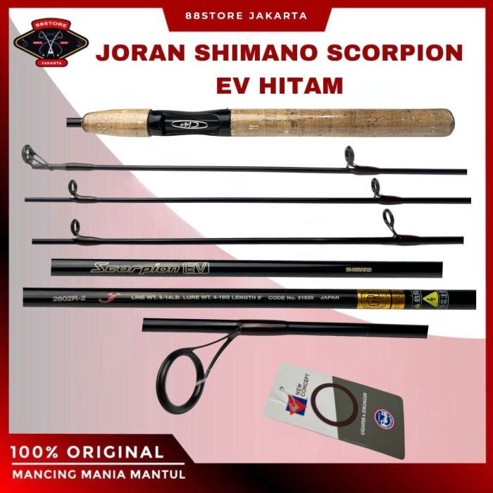 Ready joran shimano scorpion custom