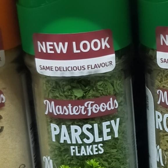 

Masterfoods Parsley Flakes 4Gr