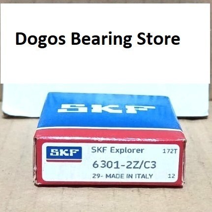 BEARING 6301 2Z C3 / ZZ C3 SKF