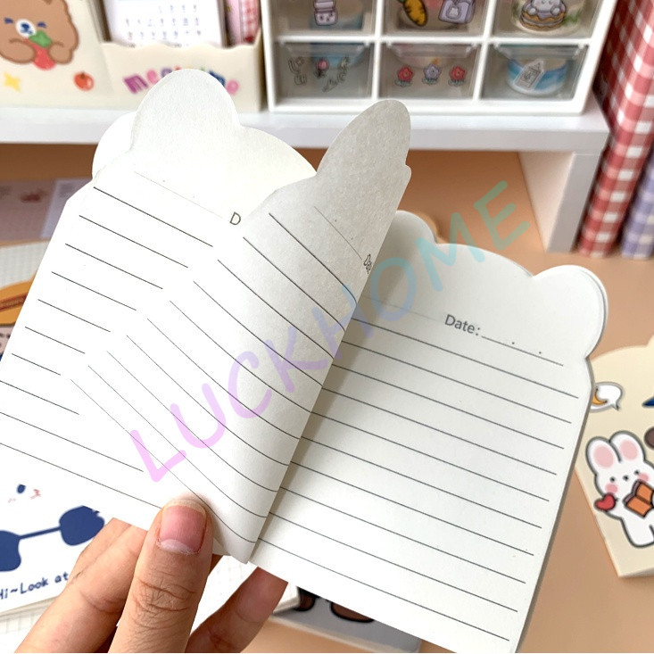 

Buku Tulis Mini Notebook A6 Book Notepad Karakter Mini Book Variasi Random Buku Tulis Memo Kecil