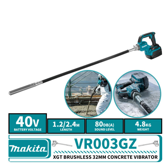 MESIN VIBRATOR BETON PROTABLE / CORDLESS VIBRATOR BETON BATERAI