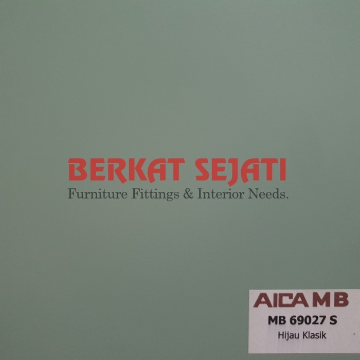 AICA HPL AICA MB 69027 S - HIJAU KLASIK CLASSIC GREEN - SOLID