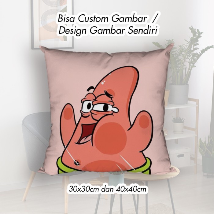 Bantal Dekorasi / Bantal Custom / Bantal Sofa - Bantal Custom Patrick