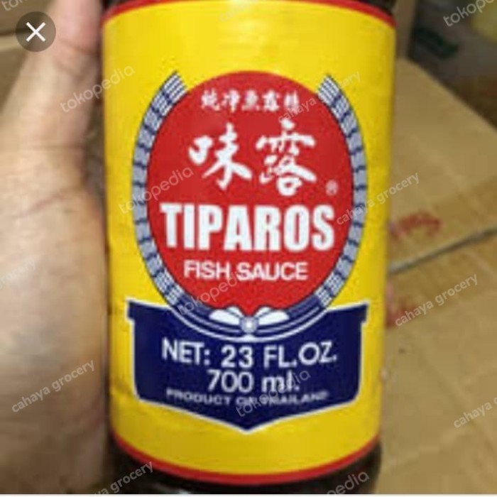 

Tiparos Fish sauce 700ml x 12 Btl Import Thailand Gojek / Grab only