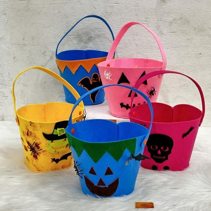 

DFR Halloween Tas Fabric Karakter Lucu TERLARIS