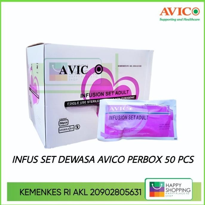 Infuset GEA dewasa/ set infus GEA Makro per BOX