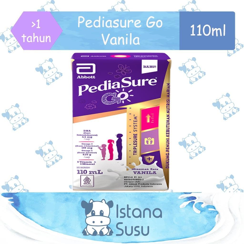 

Pediasure Go Vanila Susu UHT 110ml