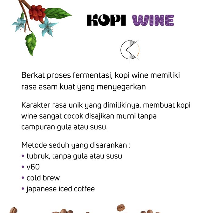 

Gayo Wine Arabica 250Gr