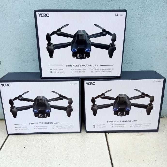 Drone A9 Brushless Motor Optical Flow Dan Sensor Anti Nabrak 4 Sisi Murah