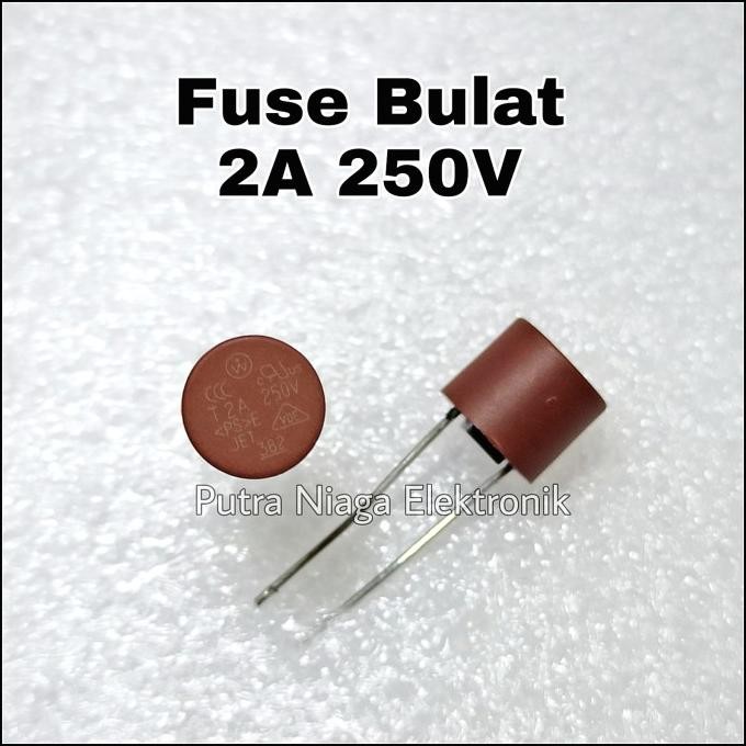 Update Fuse Bulat 2A 250V Sikring Silinder Sekering PCB Board / T2A 250V putr4n
