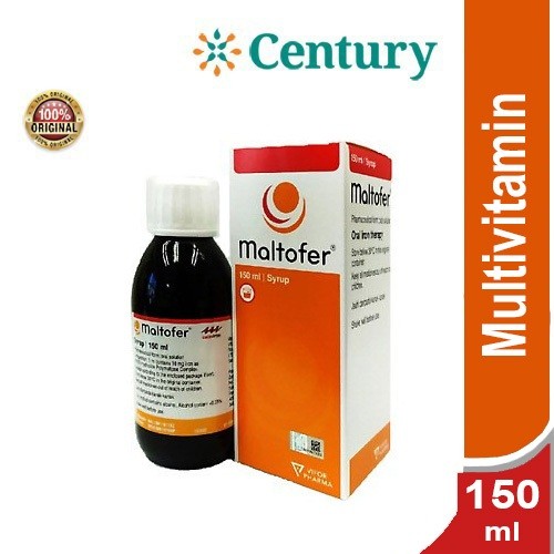 Maltofer Syrup 150 ml / PENAMBAH DARAH / ZAT BESI / ANEMIA / ZAT BESI ANAK