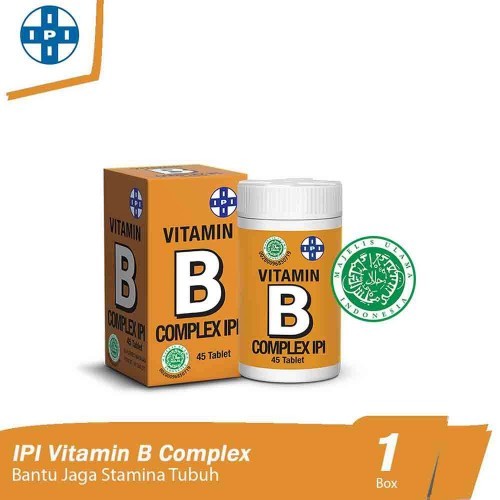 Vitamin B Complex IPI Botol 45 Tablet