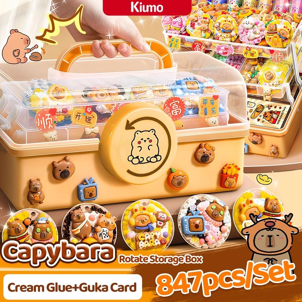 

Termurah Kiumo Capybara Guka Set Krim Lem Stiker Guka Set Stiker Stiker Guka Buatan Tangan Hadiah Besar Hadiah Diy Guka Aksesoris Paket Hadiah High Quality