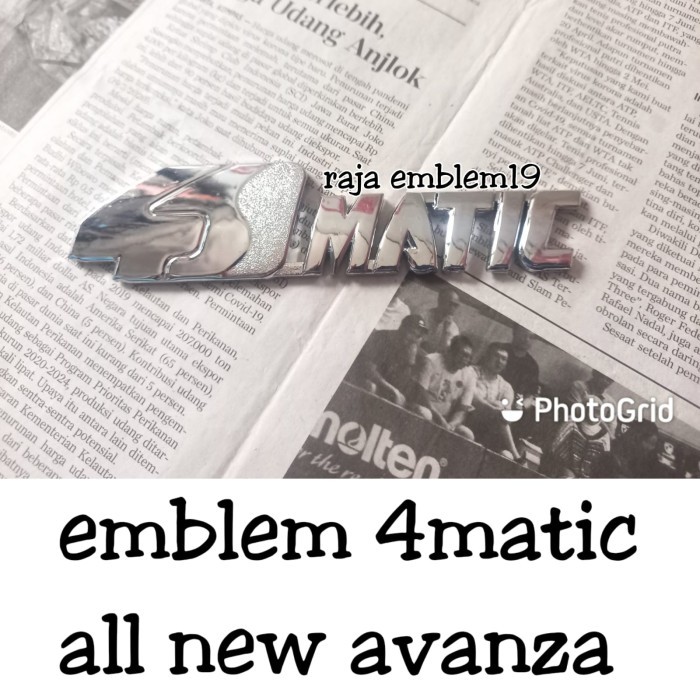 emblem 4matic u / all new avanza