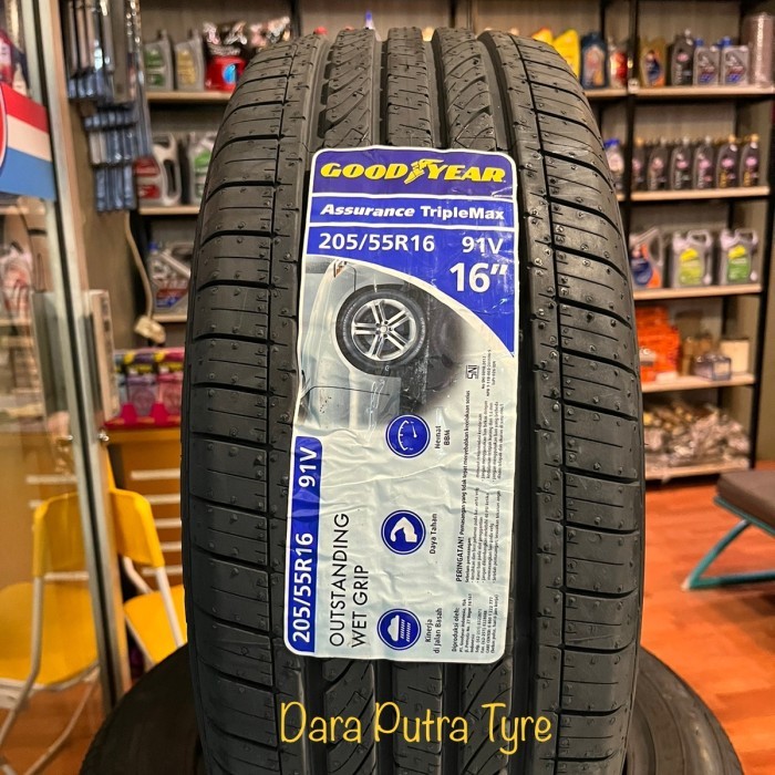 ban 205/55 R16 91V Goodyear Triplemax 205 55 16 ( Xpander/ Altis )