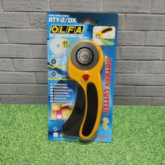 

Terlaris Rotary Cutter 45mm RTY-2/DX Olfa SALE