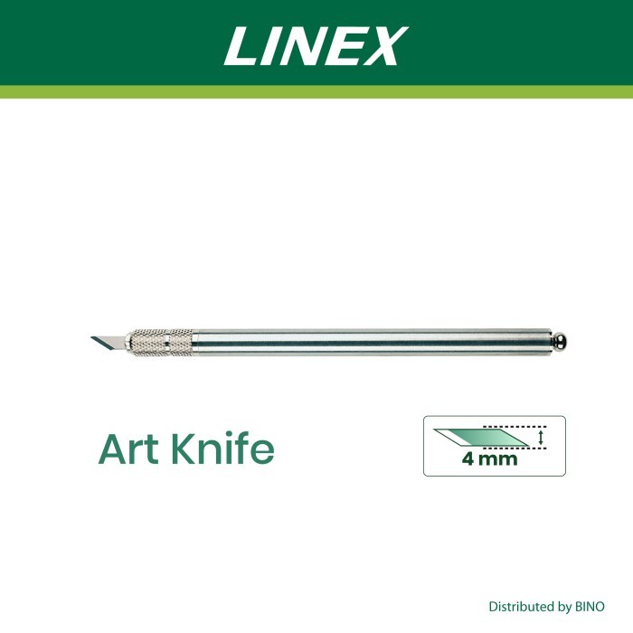 

Terlaris LINEX-CK100 ART KNIFE WITH 4MM BLADE #4800 00 SALE