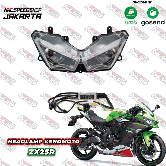 HEADLAMP KENDMOTO KAWASAKI ZX25R / ZX636 / New Ninja 250FI NEW Ninja 250 FI Ninja 400