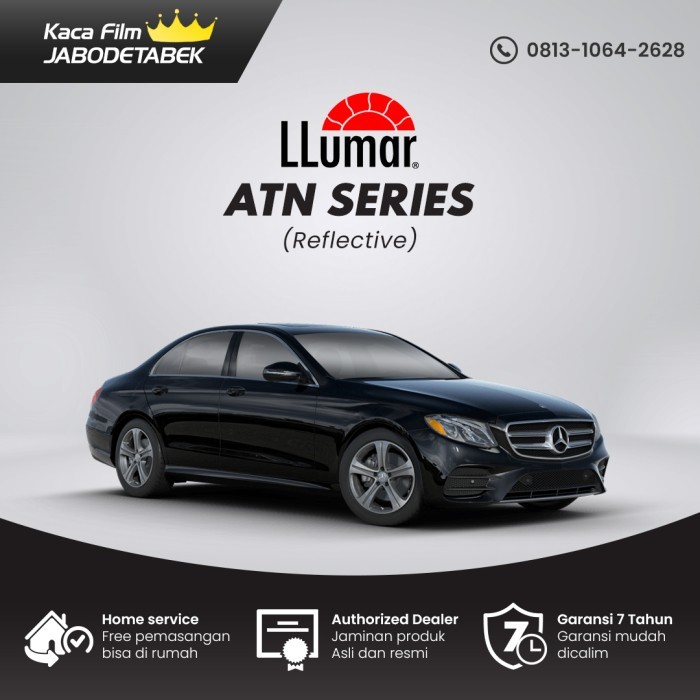 Kaca Film LLumar Atn Series Tampilan Miror Terlihat Elegan