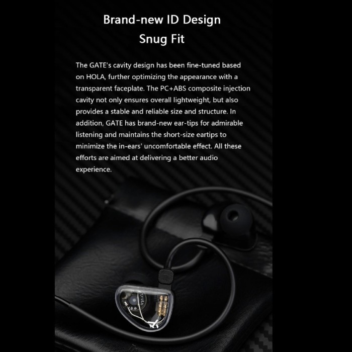 Truthear Gate True Tru Thear Gate 10Mm Dynamic Driver In-Ear Headphone Earphones