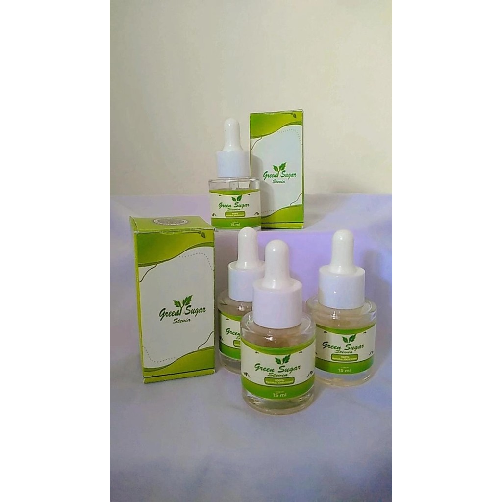 

GREEN STEVIA (PEMANIS ALAMI) PAKET 37 BTL UK 10ML & 15ML