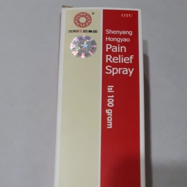Shenyang Hongyao Pain Relief Spray Isi 100Gr - Nyeri Otot & Persendian