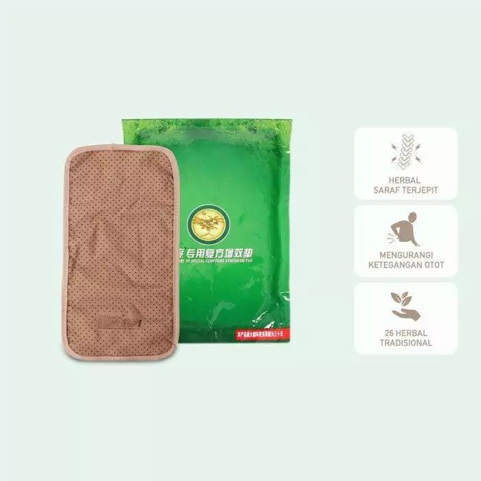 Herbal Sinergy Tray Lembar Terapi Lumbar Pillow Asli Jaco