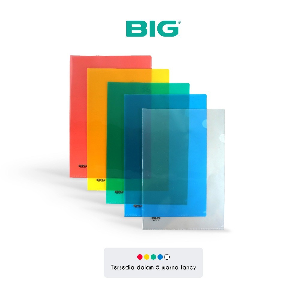 

1 Pcs BIG Map L F4 Folio Plastik Transparan Clear Sleeves BIG MF-8113