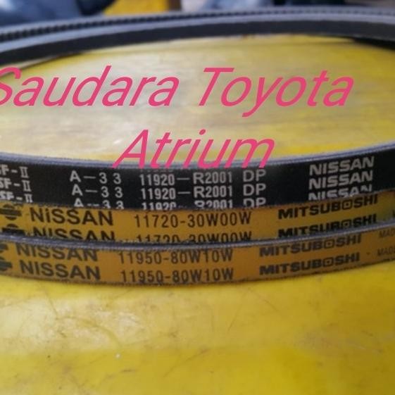 Fanbelt Terrano Tali Kipas Terrano Fan Belt Terrano Set Original