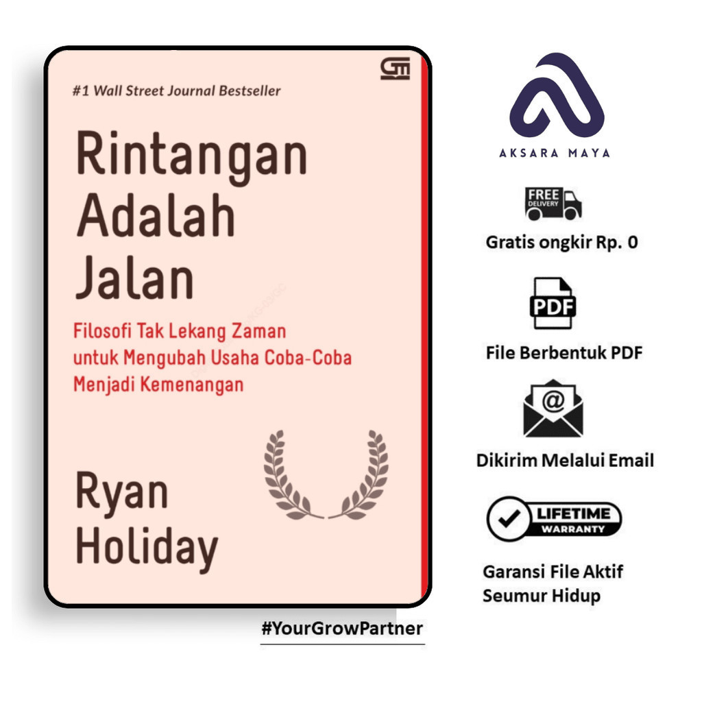 

936. [-] Rintangan Adalah Jalan (Ryan Holiday)