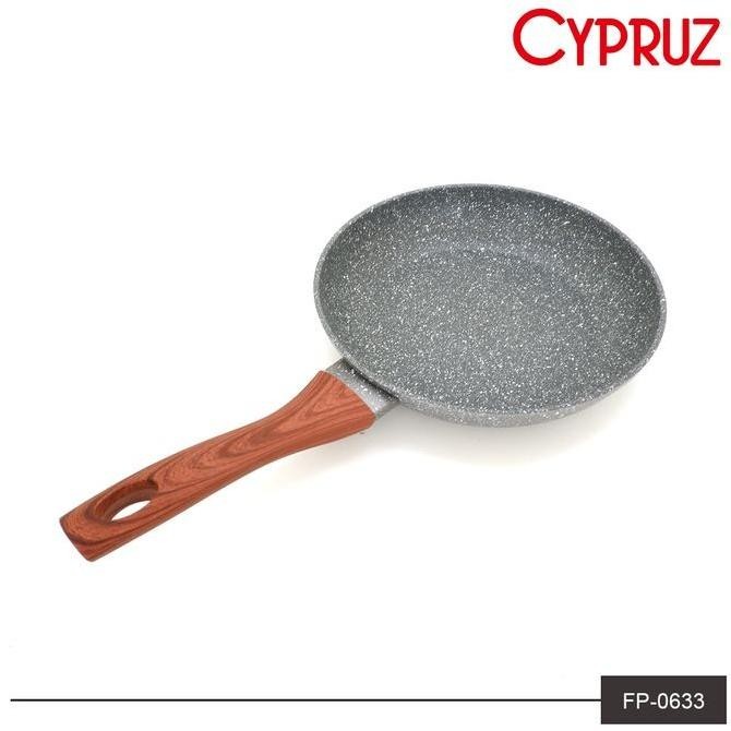 Fry Pan Marble Granit Wajan Penggorengan Cypruz Original