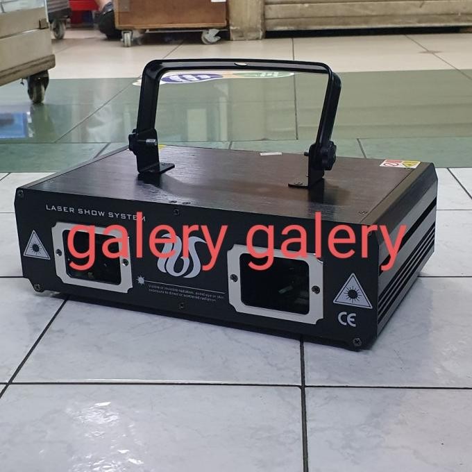 Lampu Laser Show 2 Mata Lampu Panggung  Ready
